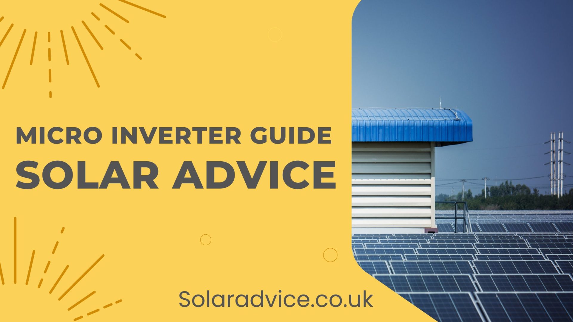 Solar Panels with Micro Inverters