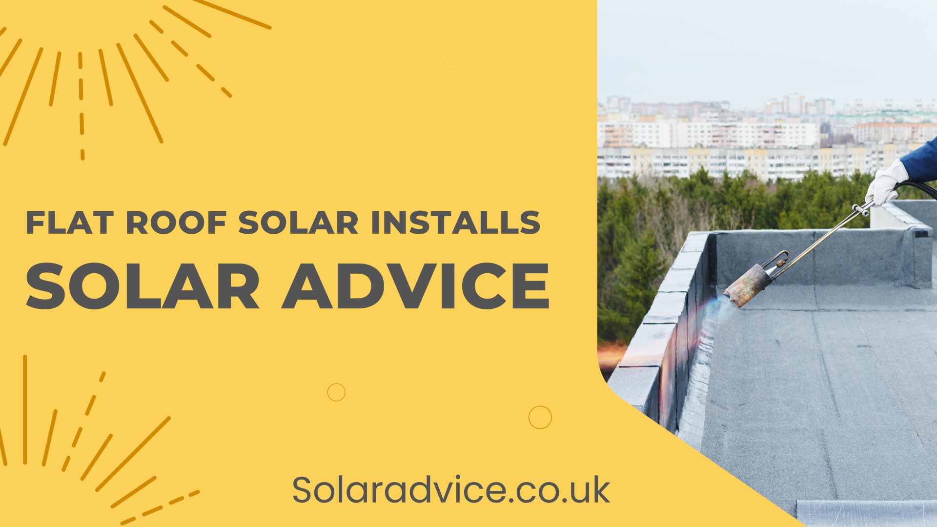 Installing Solar Panels on Flat Roofs