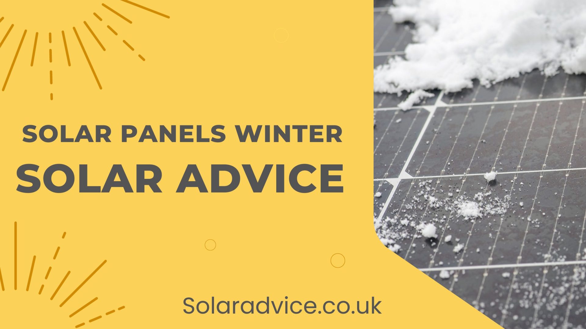 Solar Panels Winter