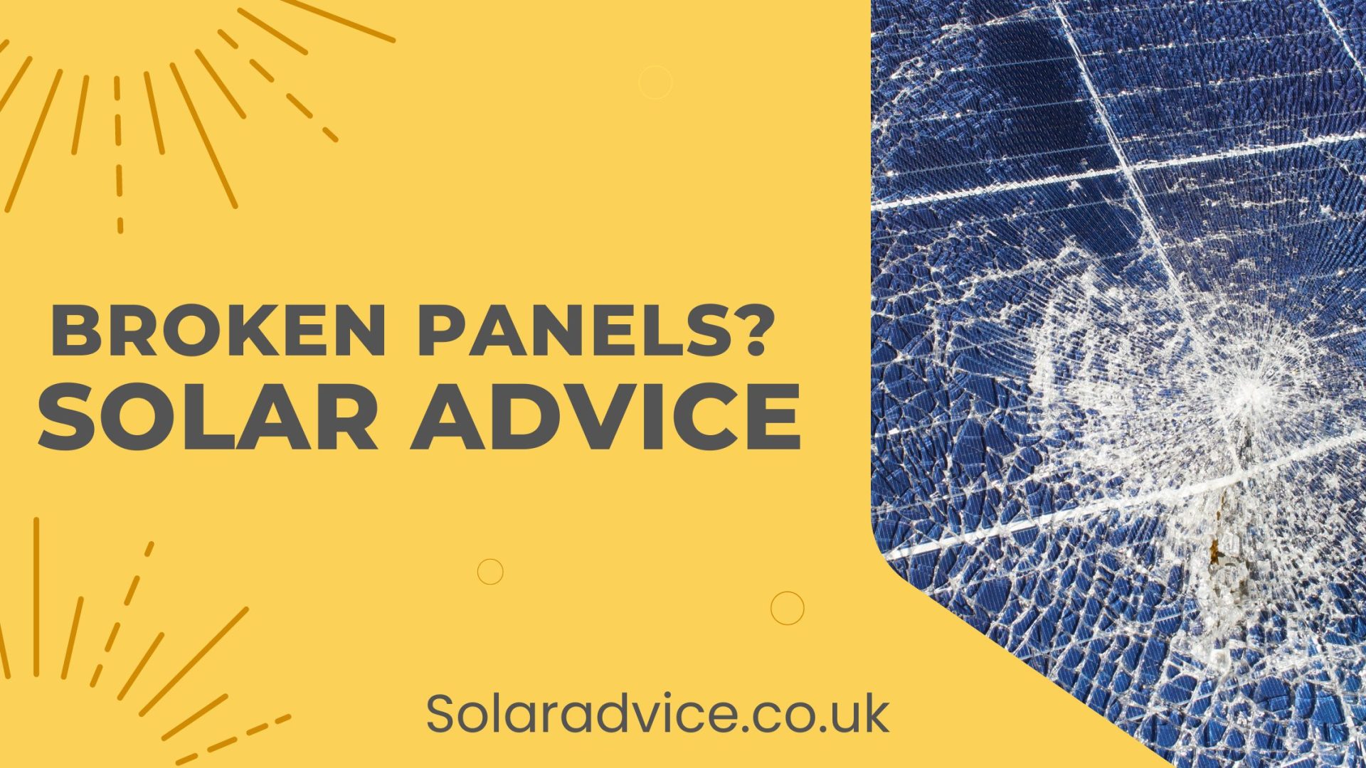 What to Do if You Have a Broken Solar Panel